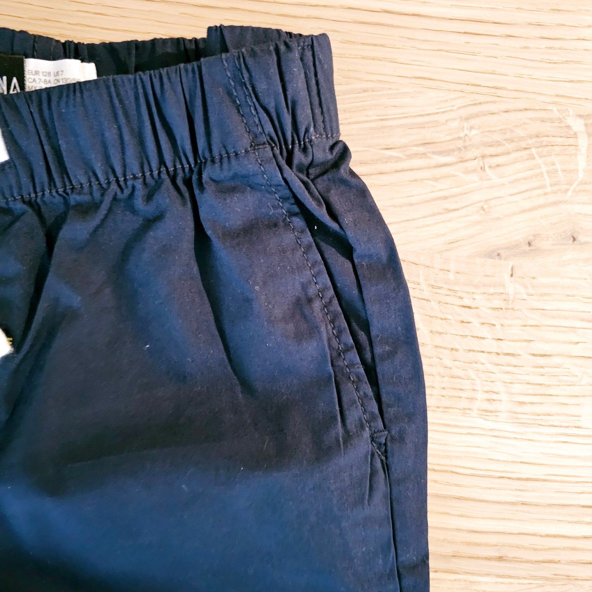 Cotton Pull-on Shorts with African Print Detail for Toddlers and Teens-2