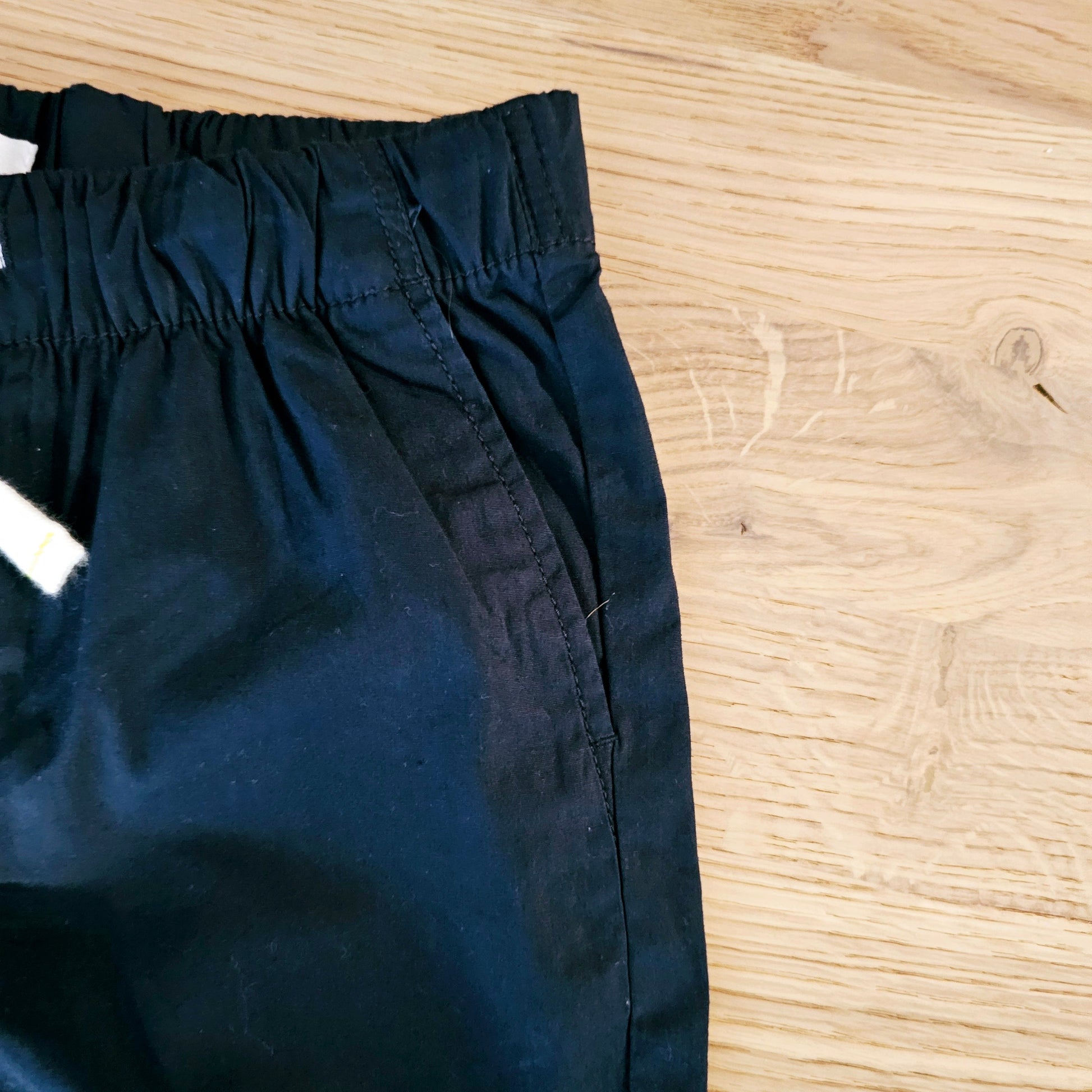 Cotton Pull-on Shorts with African Print Detail for Toddlers and Teens-3