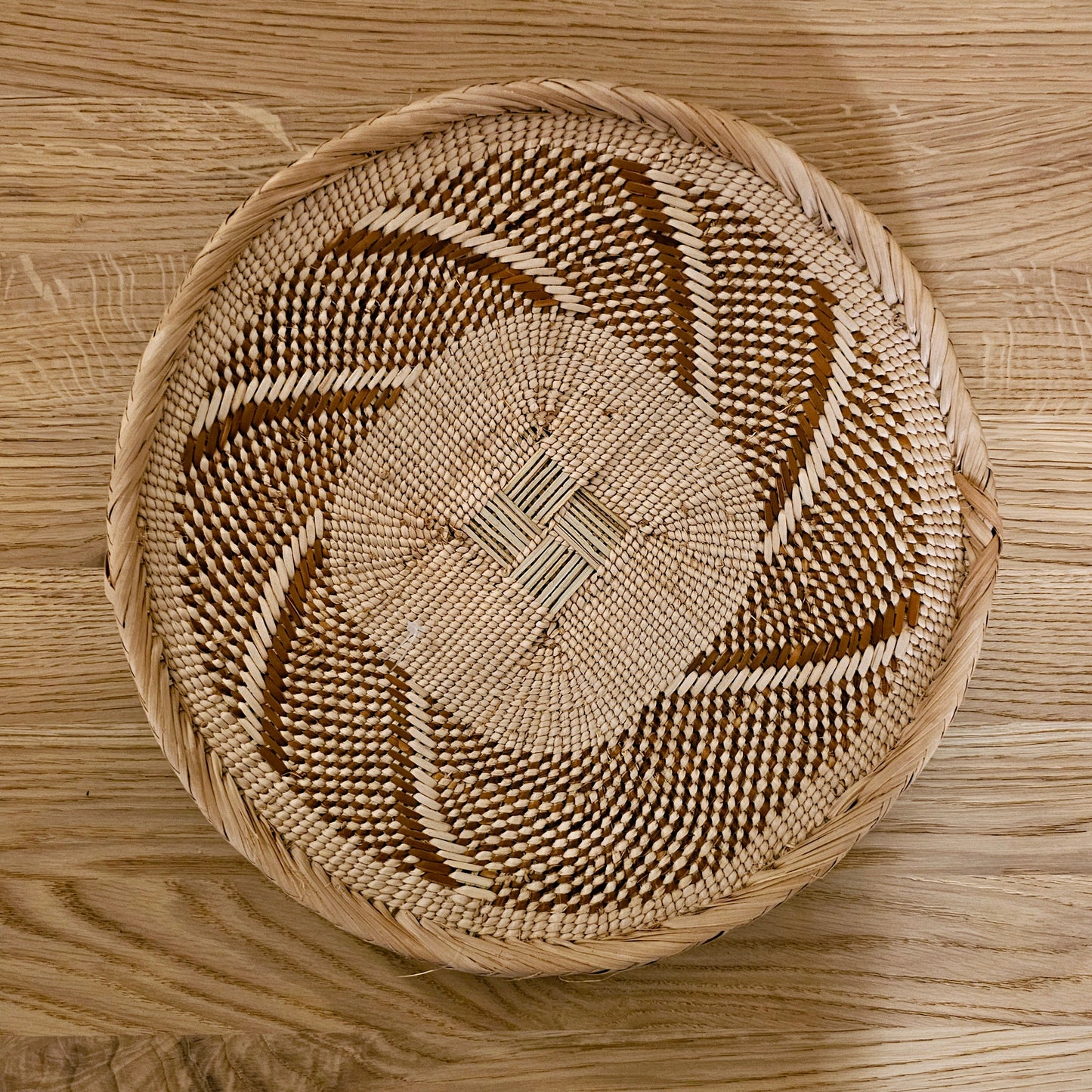 Set of 3 Handmade African Wall Baskets | Zimbabwe Baskets | Boho Wall Decor | 3B-3