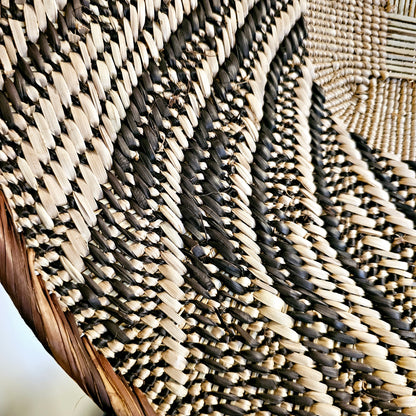 Handmade Wall Baskets | African Zimbabwe Baskets | Boho Wall Decor | A45-1