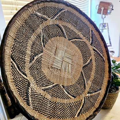 Handmade Wall Baskets | African Zimbabwe Baskets | Boho Wall Decor | B45-2