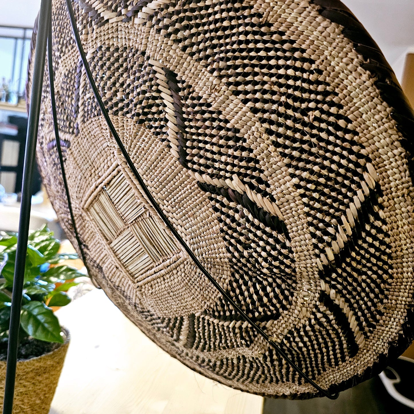 Handmade Wall Baskets | African Zimbabwe Baskets | Boho Wall Decor | B45-4