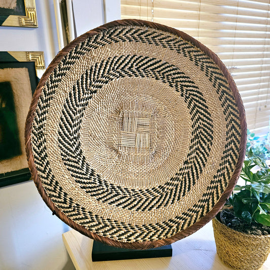 Handmade Wall Baskets | African Zimbabwe Baskets | Boho Wall Decor | C45-0