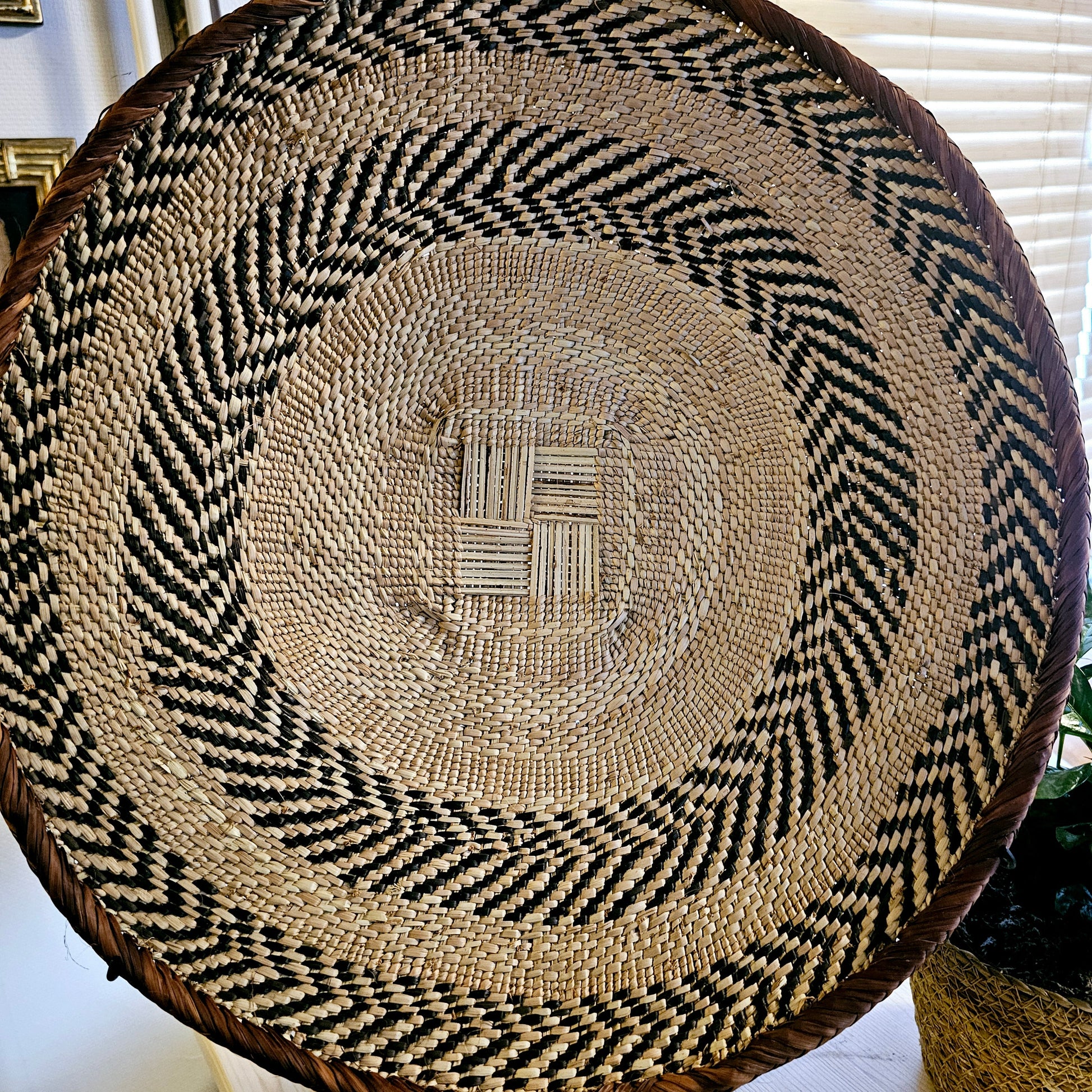 Handmade Wall Baskets | African Zimbabwe Baskets | Boho Wall Decor | C45-1