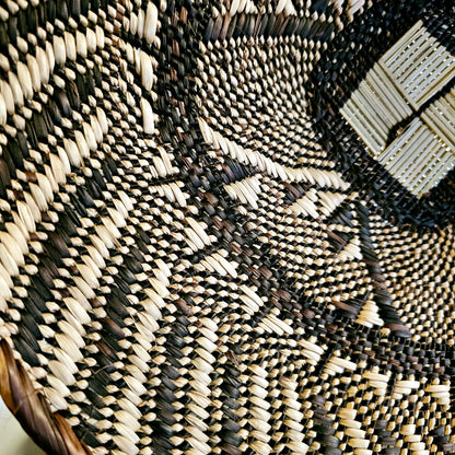 Handmade Wall Baskets | African Zimbabwe Baskets | Boho Wall Decor | D45-3