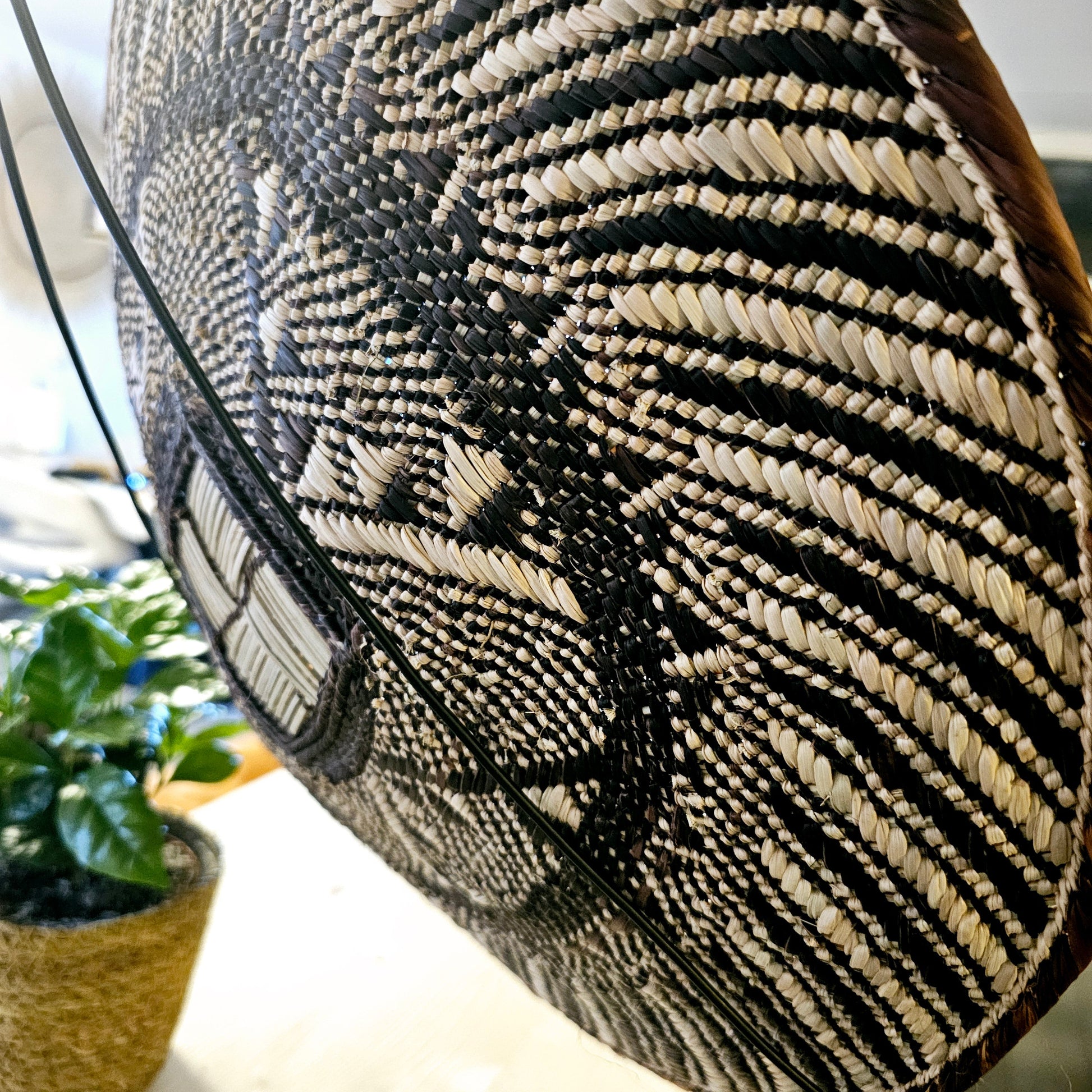 Handmade Wall Baskets | African Zimbabwe Baskets | Boho Wall Decor | D45-4