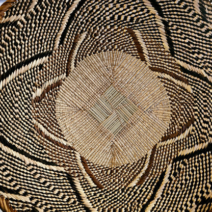 Handmade Wall Baskets | African Zimbabwe Baskets | Boho Wall Decor | E45.-1