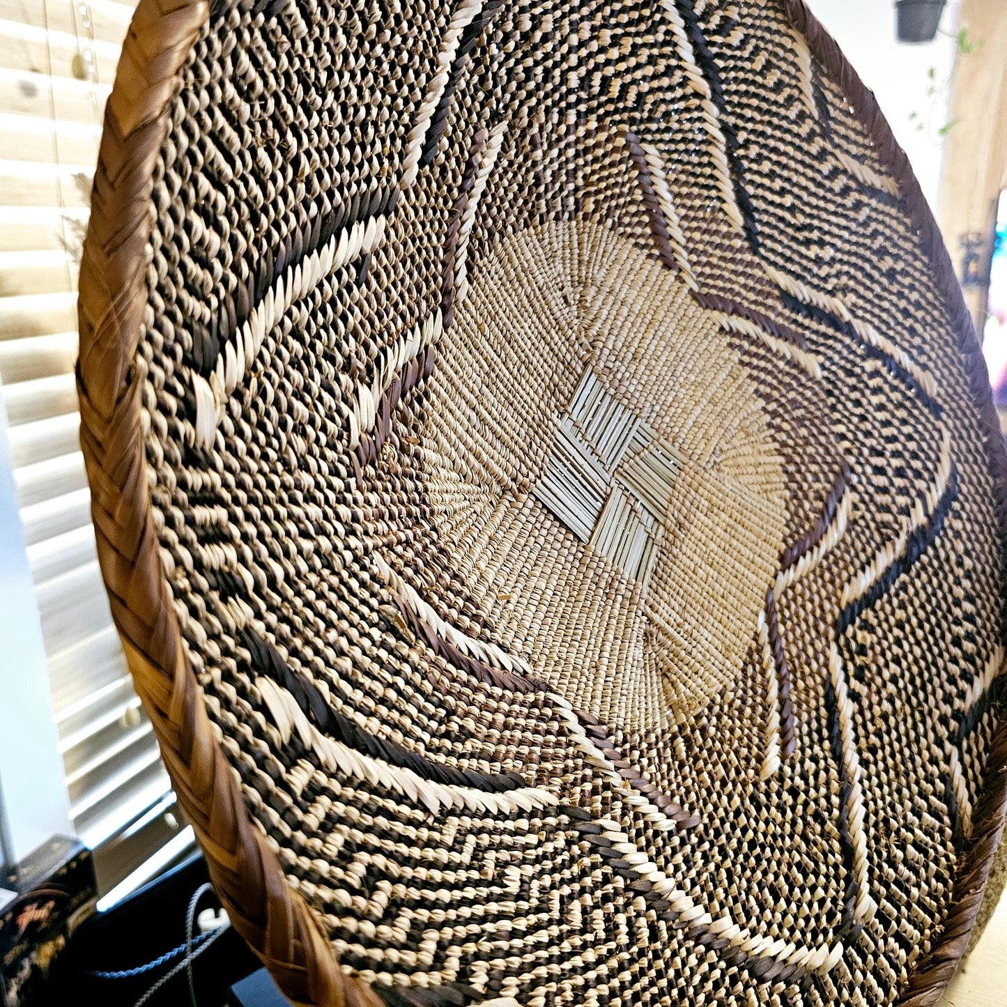 Handmade Wall Baskets | African Zimbabwe Baskets | Boho Wall Decor | E45.-4