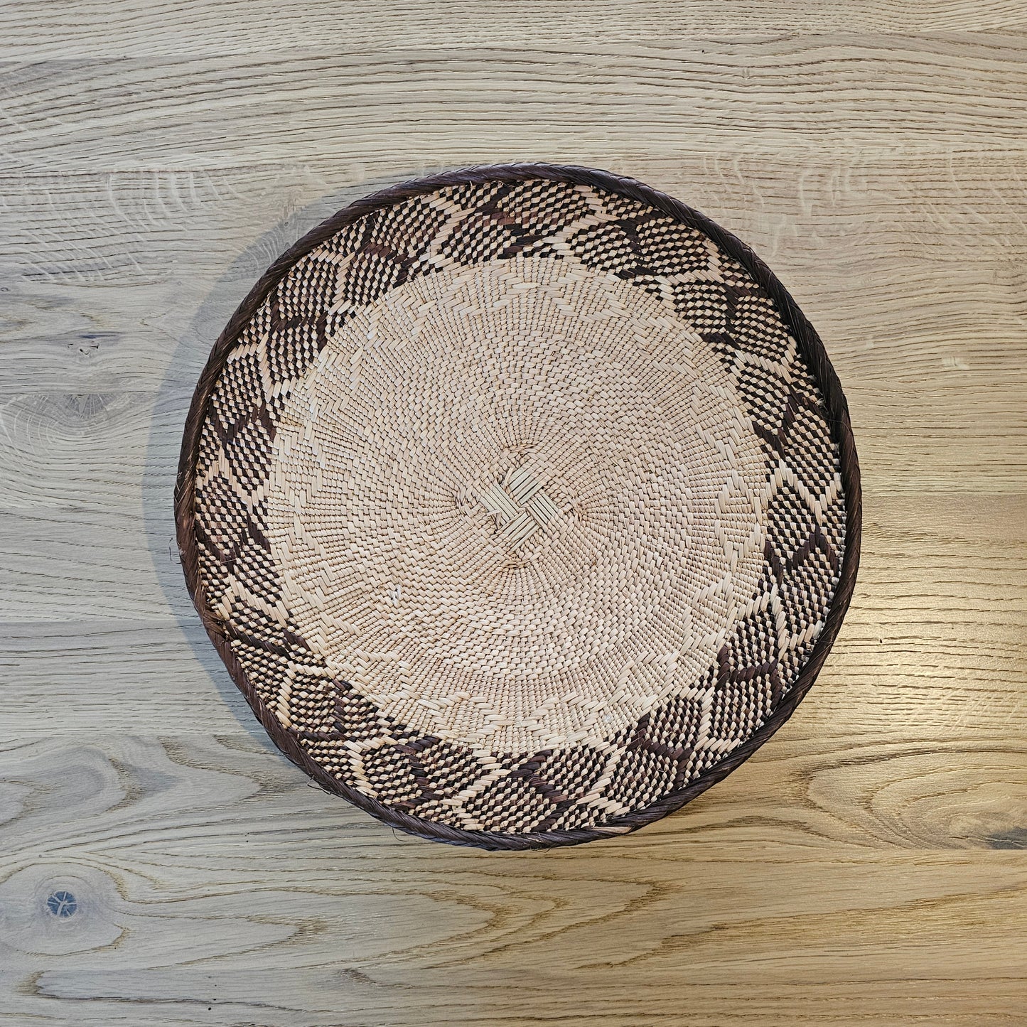 Set of 2 Handmade African Wall Baskets | Zimbabwe Baskets | Boho Wall Decor | 2A-2