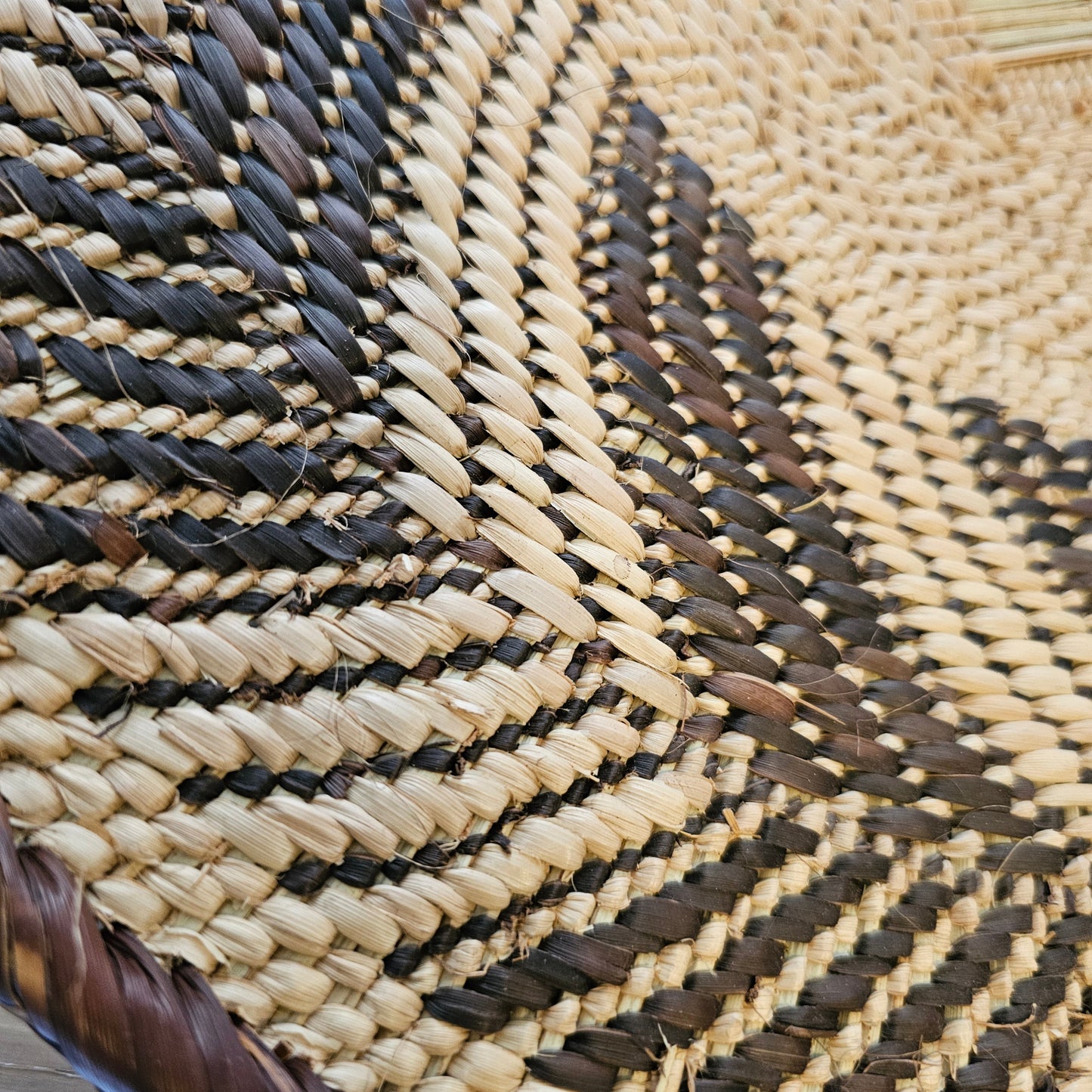 Set of 2 Handmade African Wall Baskets | Zimbabwe Baskets | Boho Wall Decor | 2A-4
