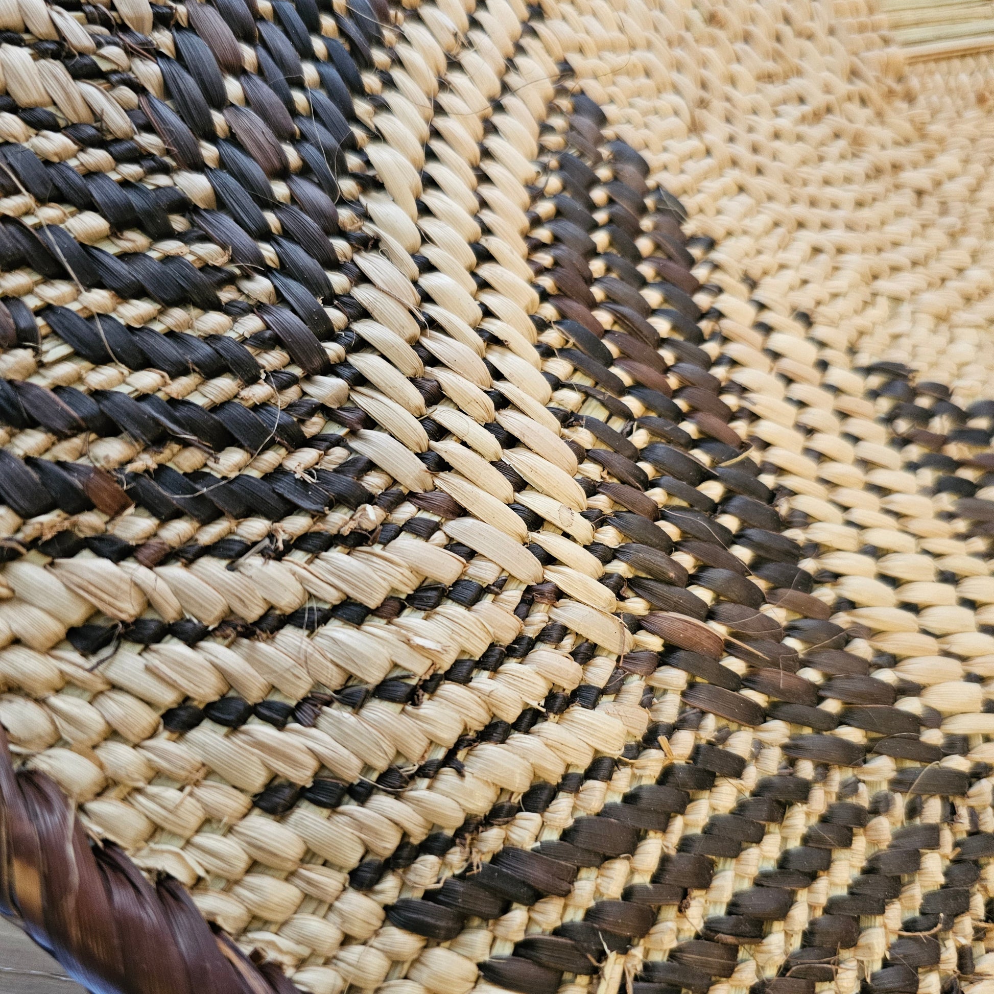 Set of 2 Handmade African Wall Baskets | Zimbabwe Baskets | Boho Wall Decor | 2A-4