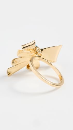 Jennifer Zeuner Jewelry Women's Brynn Ring, Yellow Vermeil, 6