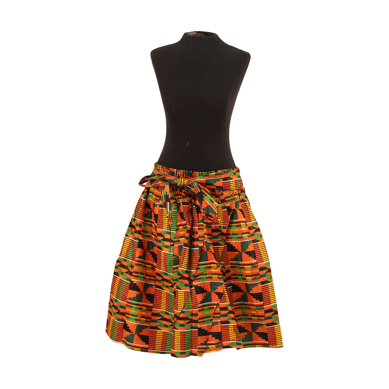 Kente Print Skirt
