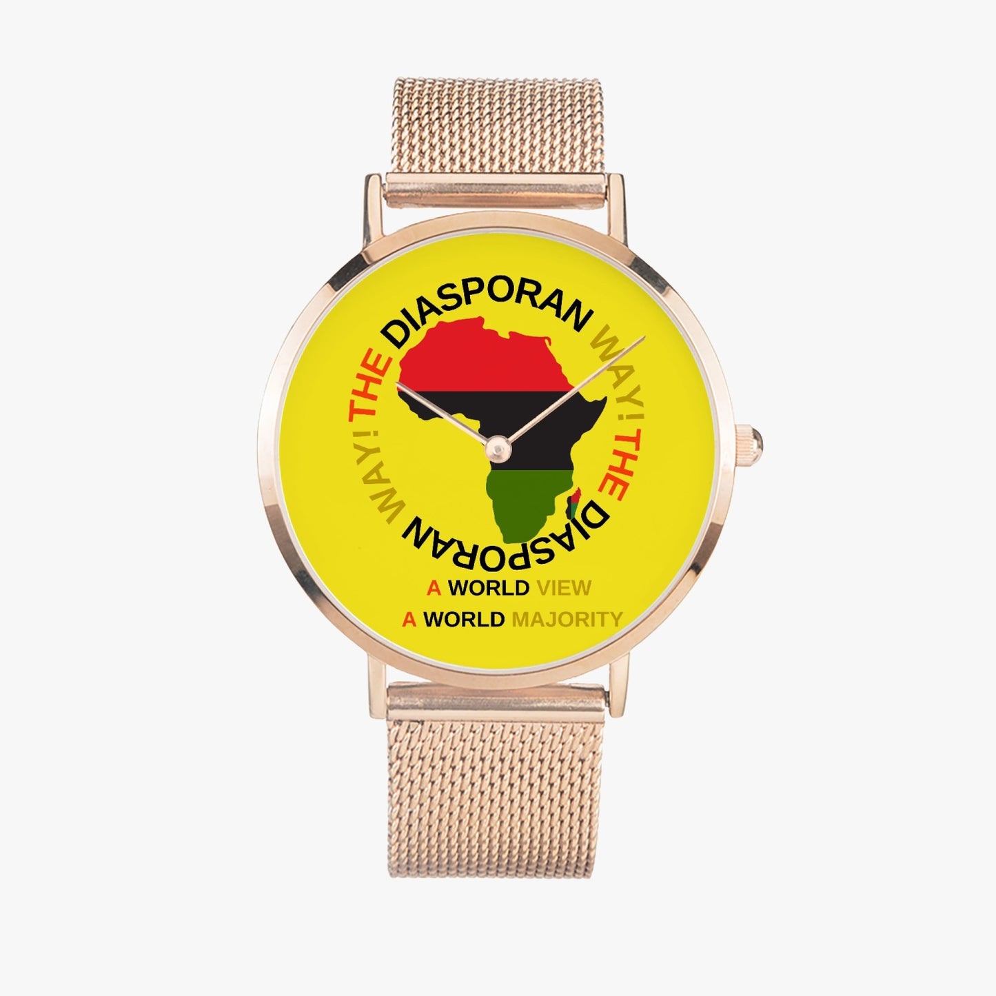 169. Fashion Ultra-thin Stainless Steel Quartz Watch by SobG Designs