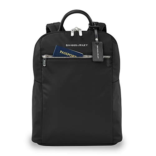 Briggs & Riley Slim Backpack, Black, One Size