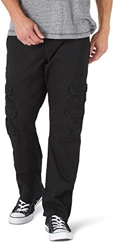 Wrangler Authentics Men&#39;s Premium Relaxed Fit Straight Leg Cargo Pant
