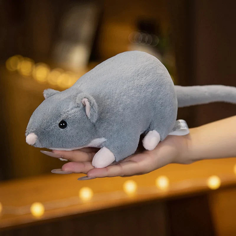 32cm Plush Simulation Mouse Doll for Pets-0