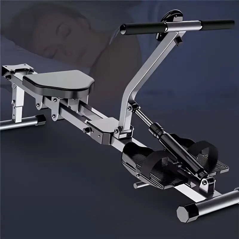 Single-Station Hydraulic Rowing Machine - Fitness and Strength Training-4