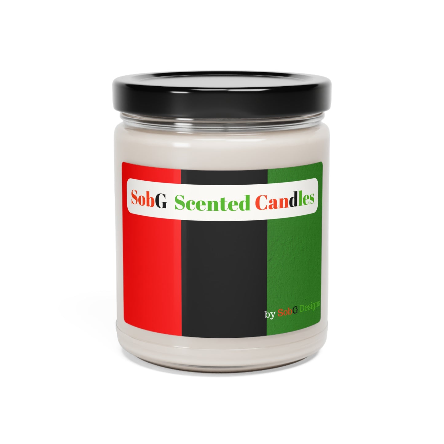 Custom Scented Soy Candles, 9 oz by SobG Designs