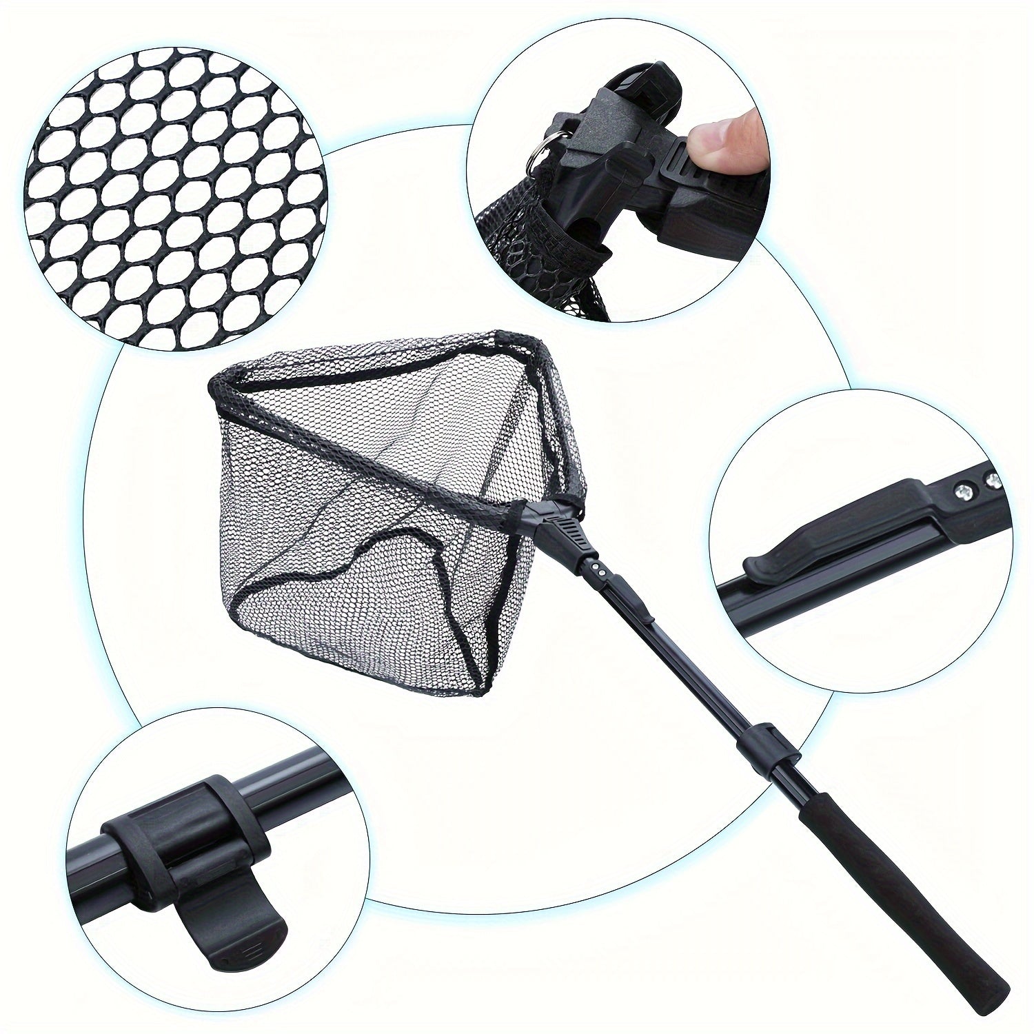 Fishing Net and Pliers Foldable Gear Set-1