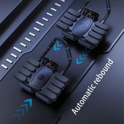 Automatic Rebound Ab Wheel with Mobile Holder-2