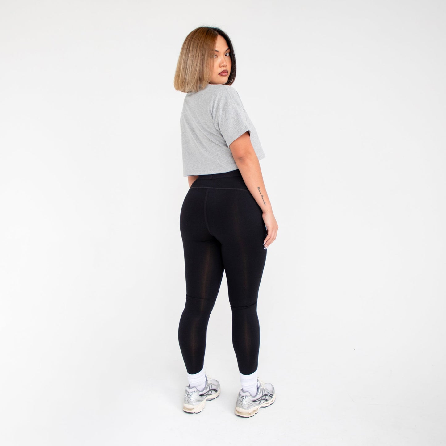 4000 - Women's Loose Cropped Tee-3