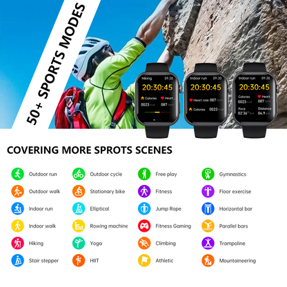 Best ECG Smart Watch of 2025 With Blood Pressure Monitor+Blood Glucose Monitoring-2