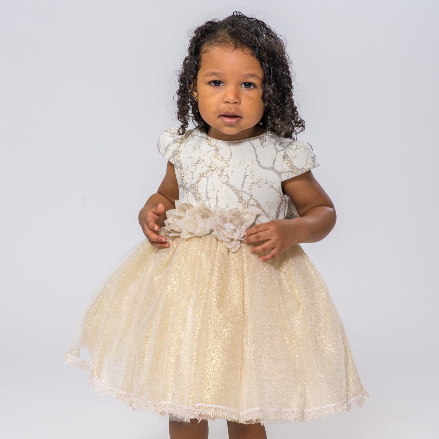 Leana Baby Formal Dress & Shoes-4