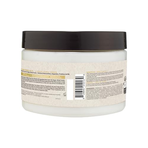 Carol's Daughter Goddess Strength Repairing Cocoon Hydrating Hair Mask for Waves, Coils and Curls, Hair Treatment With Castor Oil, 12 Oz