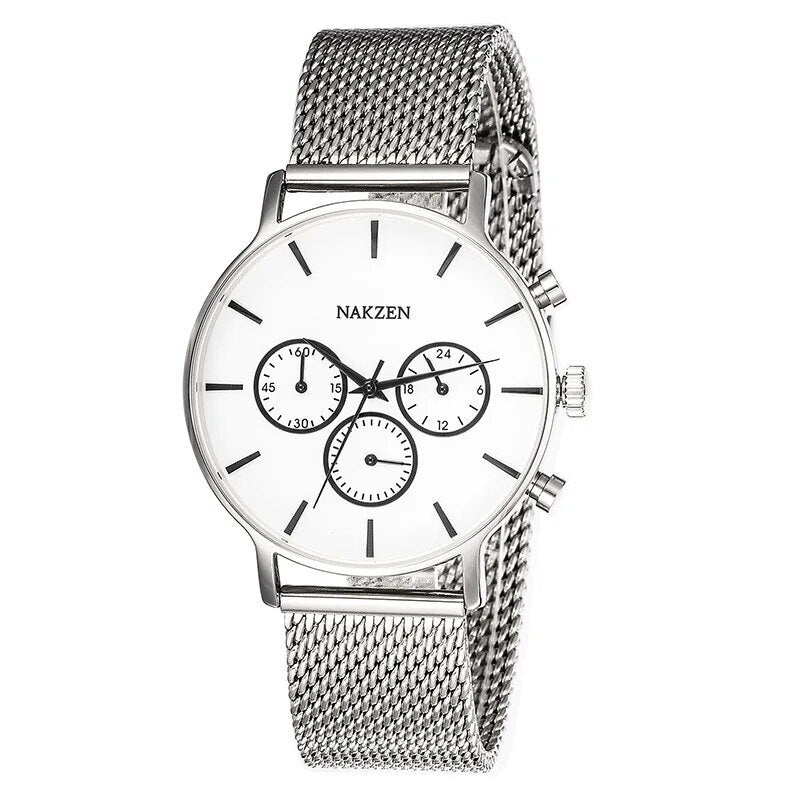NAKZEN Men Fashion Sport Quartz Simple Clock Business Mens Watches Top Brand Luxury Waterproof Wrist Watch Relogio Masculino-8