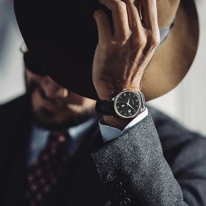 NAKZEN New Fashion Mens Watches Stainless Steel Top Brand Date Clock Waterproof Luxury Sports Quartz Watch Men Relogio Masculino-5