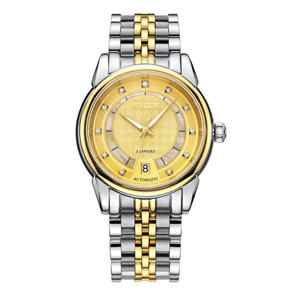 NAKZEN Men Japan Automatic NH35 Movement Mechanical Watch Mens Luminous Waterproof Diamond Classic Wrist Watches Reloj Hombre-8
