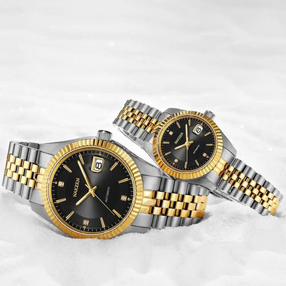 NAKZEN Watch Luxury Men Automatic Mechanical Tourbillon Clock Fashion Sapphire Glass Stainless Steel Waterproof Watches NH35 Mov-4