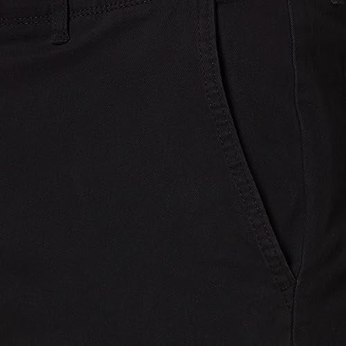 Amazon Essentials Men's Straight-Fit Stretch Cargo Pant (Available in Big & Tall), Black, 34W x 32L