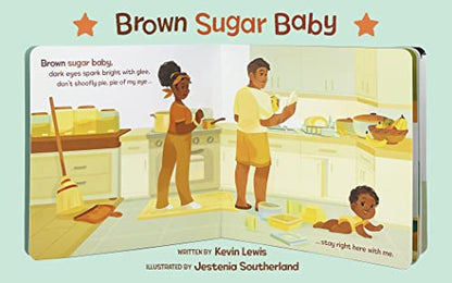 Brown Sugar Baby Board Book - Beautiful Story for Mothers and Newborns, Ages 0-3