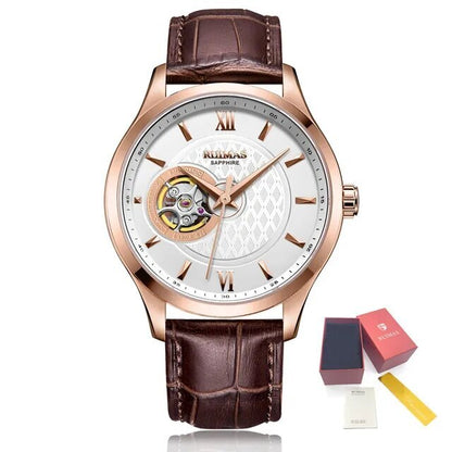 RUIMAS Business Men Watch Luxury Fashion Automatic Mechanical Watches for Men Waterproof Male Wristwatch Relogio Masculino 6754-10