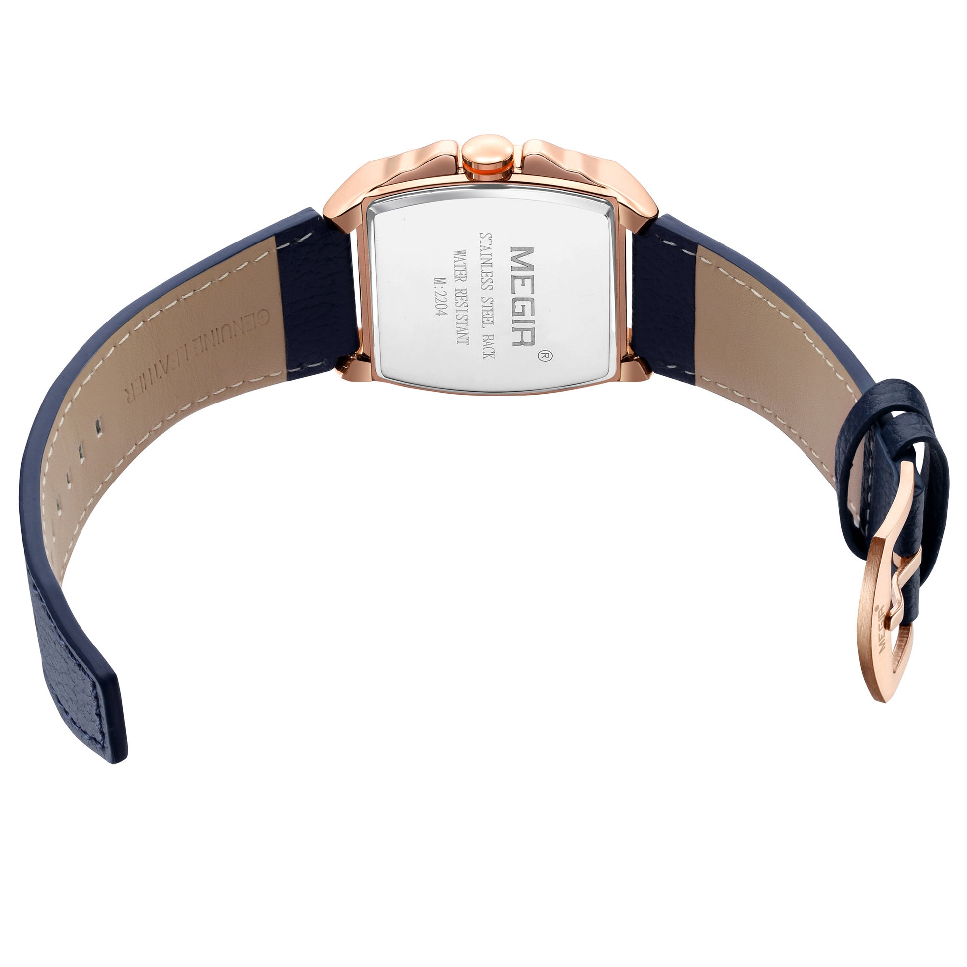 MEGIR Fashion Mens Watches Brand Luxury Waterproof Military WristWatch Leather Sport Quartz Date Weeds Clock Reloj Hombre-13