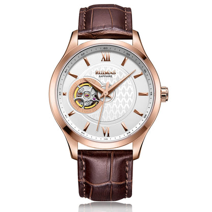 RUIMAS Business Men Watch Luxury Fashion Automatic Mechanical Watches for Men Waterproof Male Wristwatch Relogio Masculino 6754-7