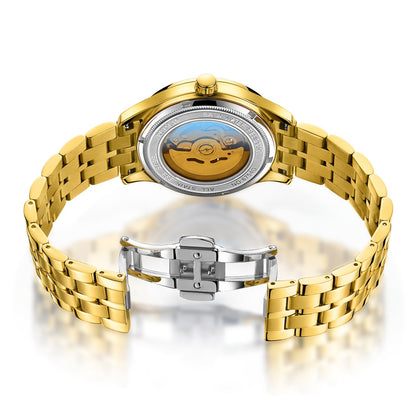 RUIMAS Business Men Watch Luxury Fashion Automatic Mechanical Watches for Men Waterproof Male Wristwatch Relogio Masculino 6754-9