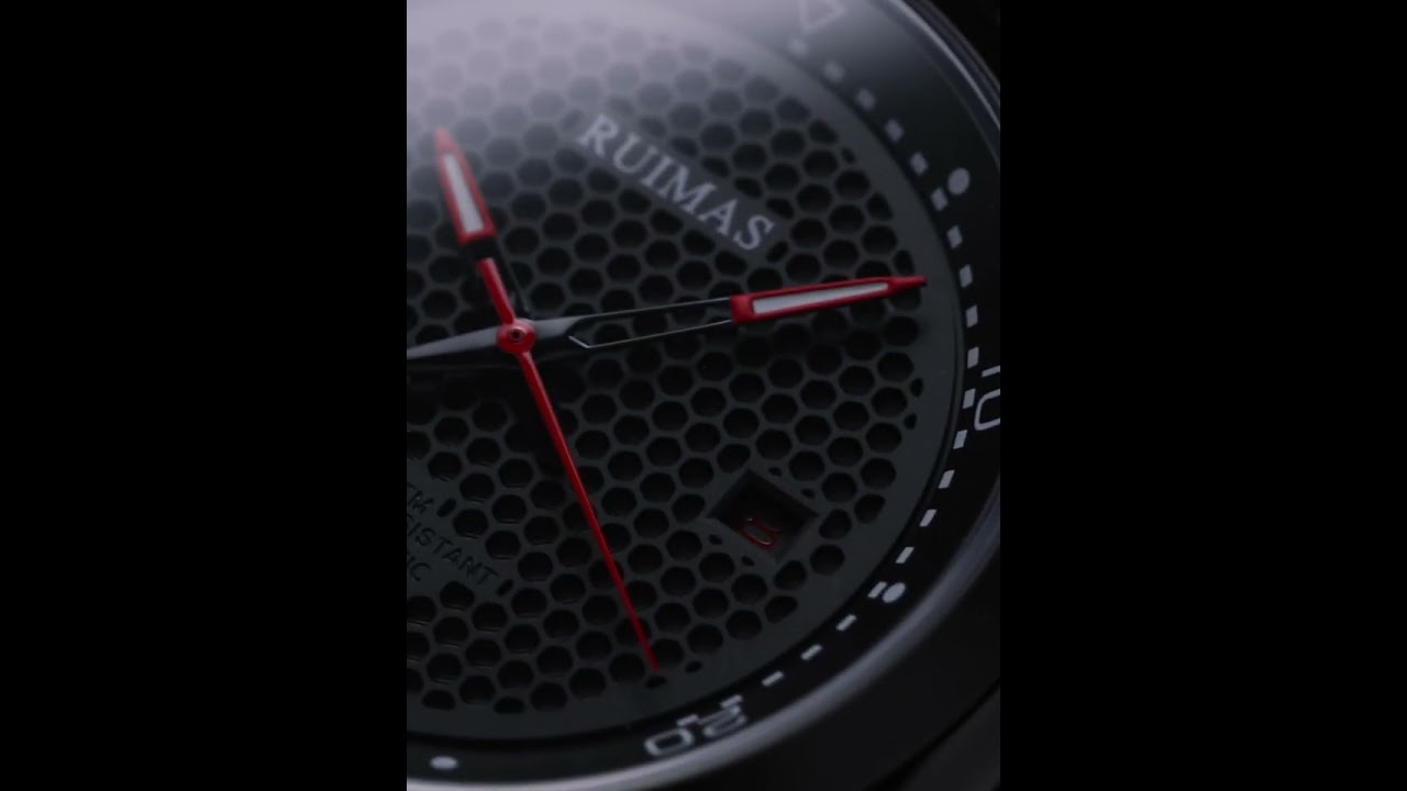 RUIMAS Luxury Men Watches Automatic Mechanical Wrist Watch for Mens Fashion Leather Business Casual Clock Montre Homme 6775-12