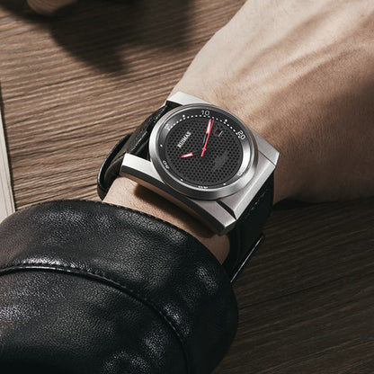 RUIMAS Luxury Men Watches Automatic Mechanical Wrist Watch for Mens Fashion Leather Business Casual Clock Montre Homme 6775-2