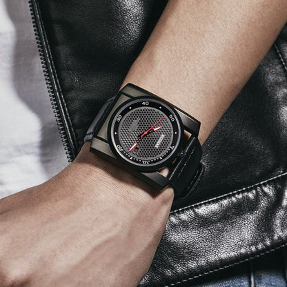 RUIMAS Luxury Men Watches Automatic Mechanical Wrist Watch for Mens Fashion Leather Business Casual Clock Montre Homme 6775-3