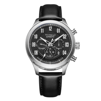 RUIMAS Luxury Casual Sport Watch for Men's Automatic Mechanical Watches Leather Luminous Man Clock Wrist Watch Chronograph 6785-6