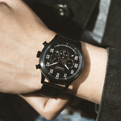 RUIMAS Watch Men Automatic Mechanical Watches Stainless Steel Luminous Business Wristwatch Top Brand Luxury Male Clock 6785-2