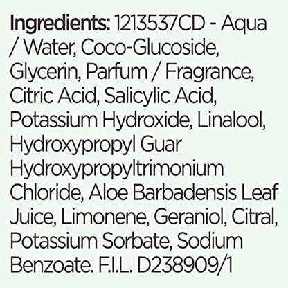 Carol’s Daughter Wash Day Delight Love at First To Foam Sulfate Free Shampoo with Aloe and Micellar Water, Paraben and Silicone Free, Micellar Shampoo for Kinky, Curly Hair, 16.9 fl oz