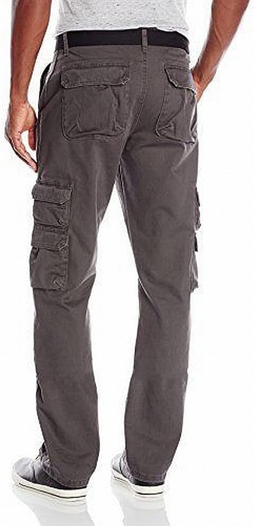 Wrangler Authentics Men&#39;s Premium Relaxed Fit Straight Leg Cargo Pant
