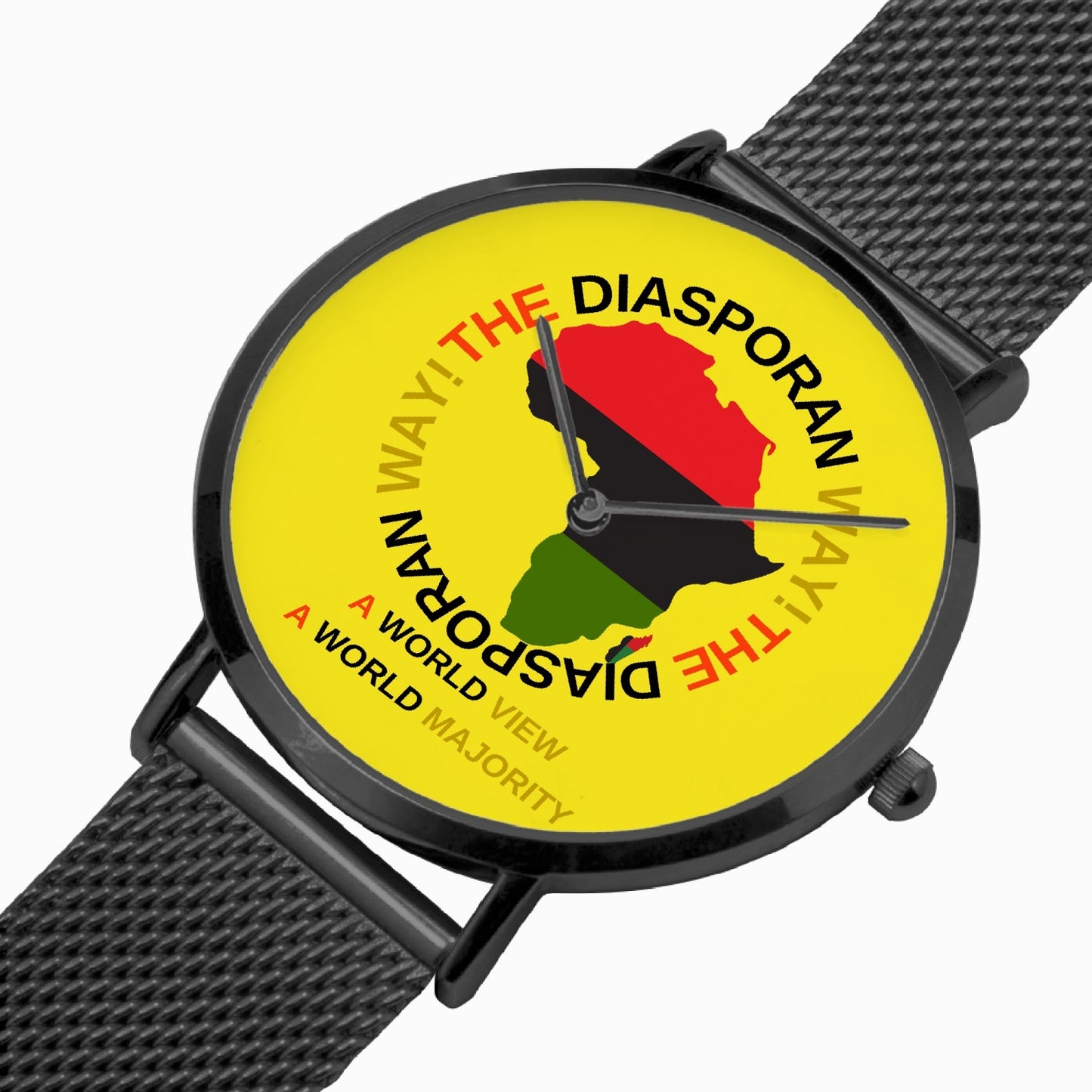 169. Fashion Ultra-thin Stainless Steel Quartz Watch by SobG Designs