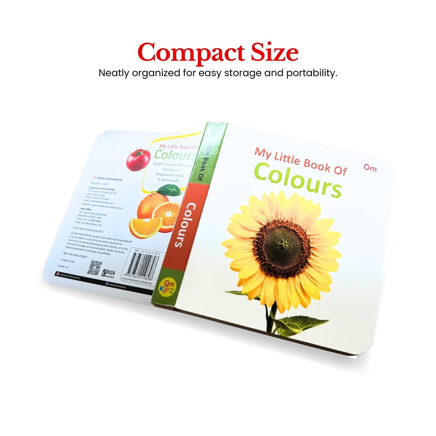 My First Library: 10 Board Books for Babies & Toddlers – ABC, Numbers, Colors, Animals & More Early Learning Gift Set for Kids