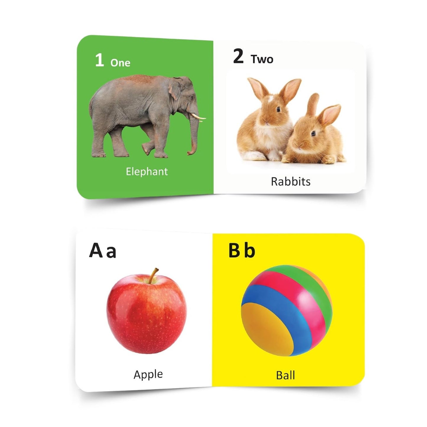 My First Library: 10 Board Books for Babies & Toddlers – ABC, Numbers, Colors, Animals & More Early Learning Gift Set for Kids