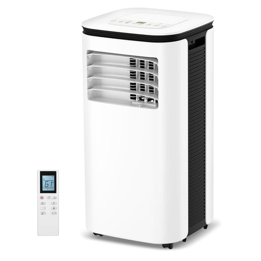 Portable Air Conditioner 12000 BTU - 2025 Upgraded, Cools 550 Sq.Ft, 3-IN-1 Free Standing Cooling AC Unit with Fan & Dehumidifier, Sleep Mode, 24H Timer, Auto Swing, Window Kit Included